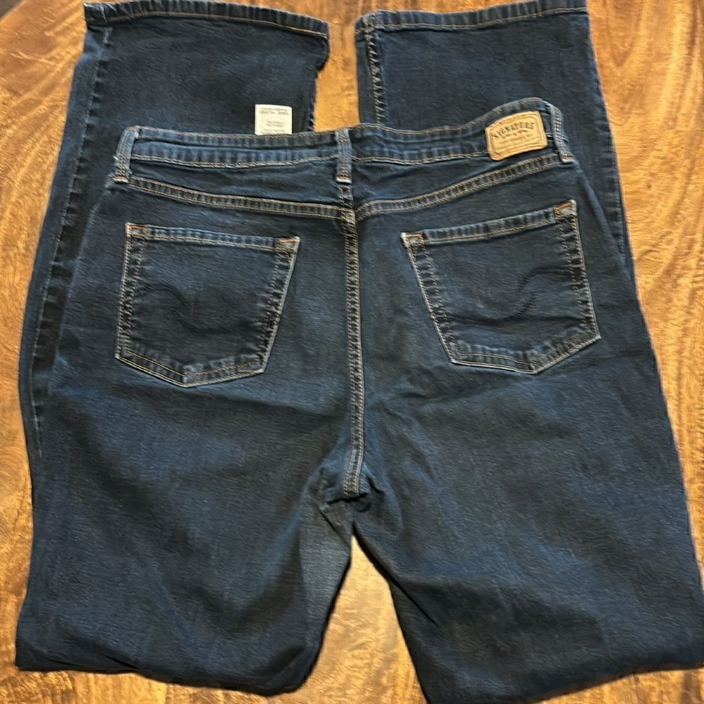 Levi’s Signature AT Waist Stretch Bootcut Jeans size 14 Long
